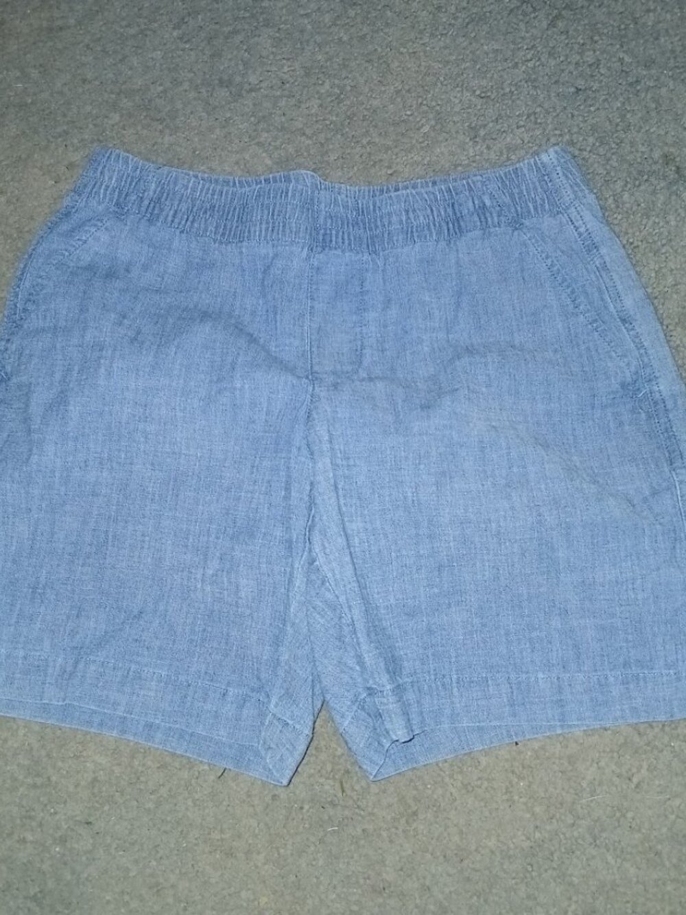 Land's end denim shorts